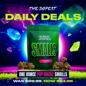 Smalls: Pop Rockz Indica flower 28 grams Daily Deal