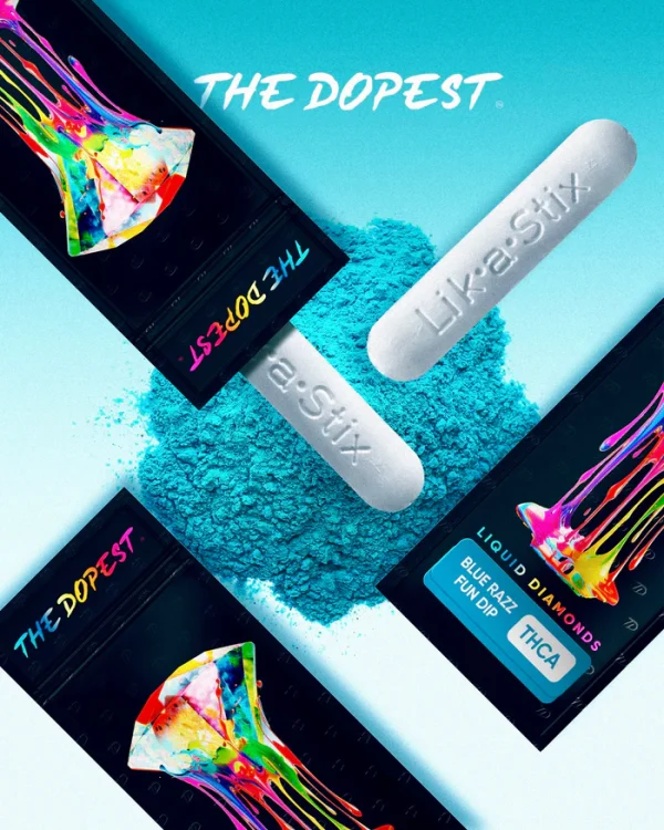 Blue Razz Fun Dip 2G THCA Liquid Diamonds Hybrid Disposable - the ...