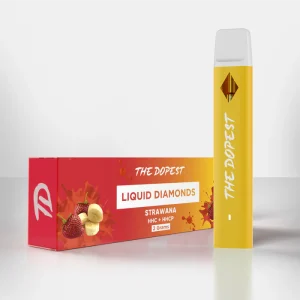 STRAWNANA 2G HHCP Liquid Diamonds Indica Disposable